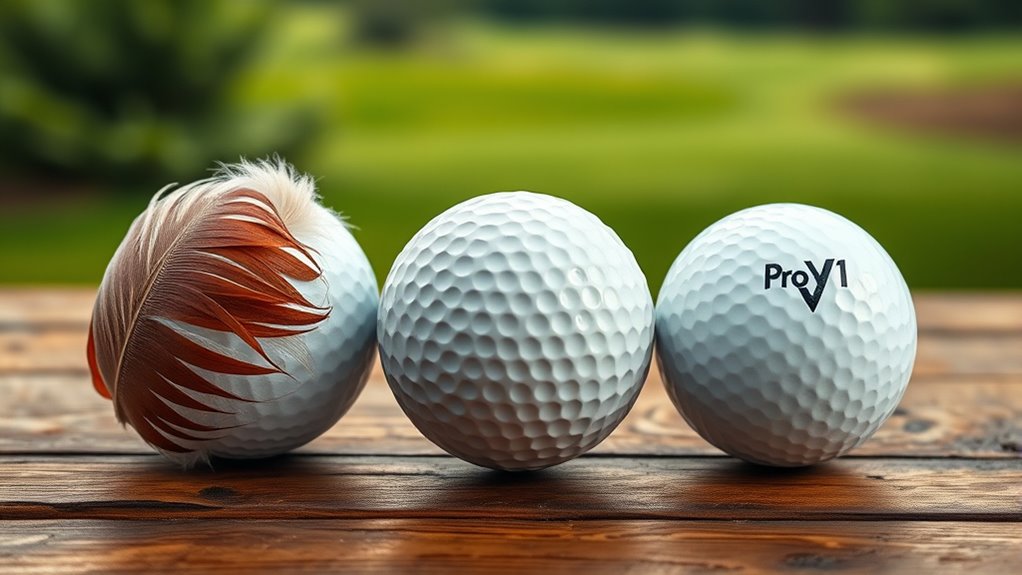 rubber core revolutionized golf