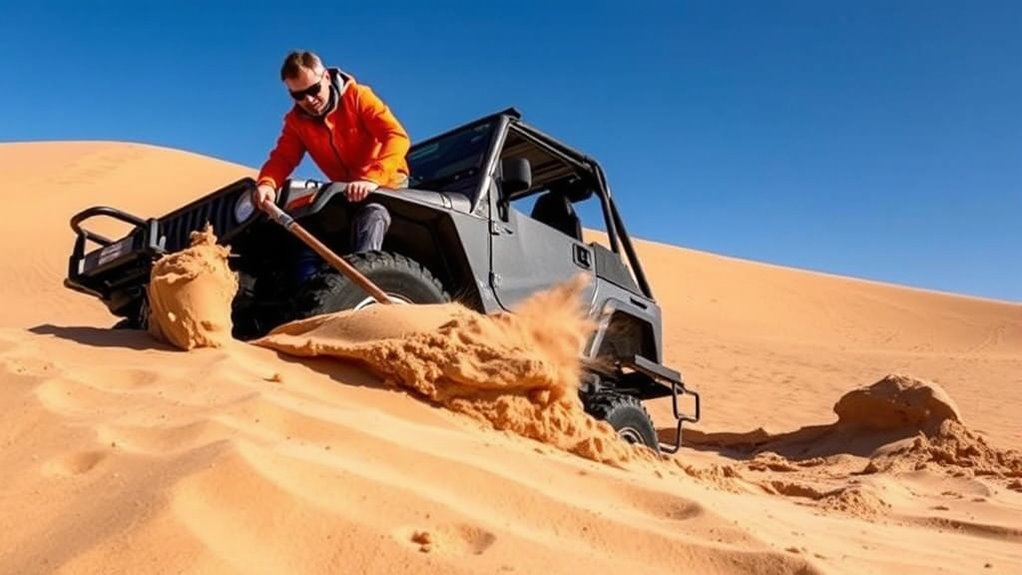 sand escape technique