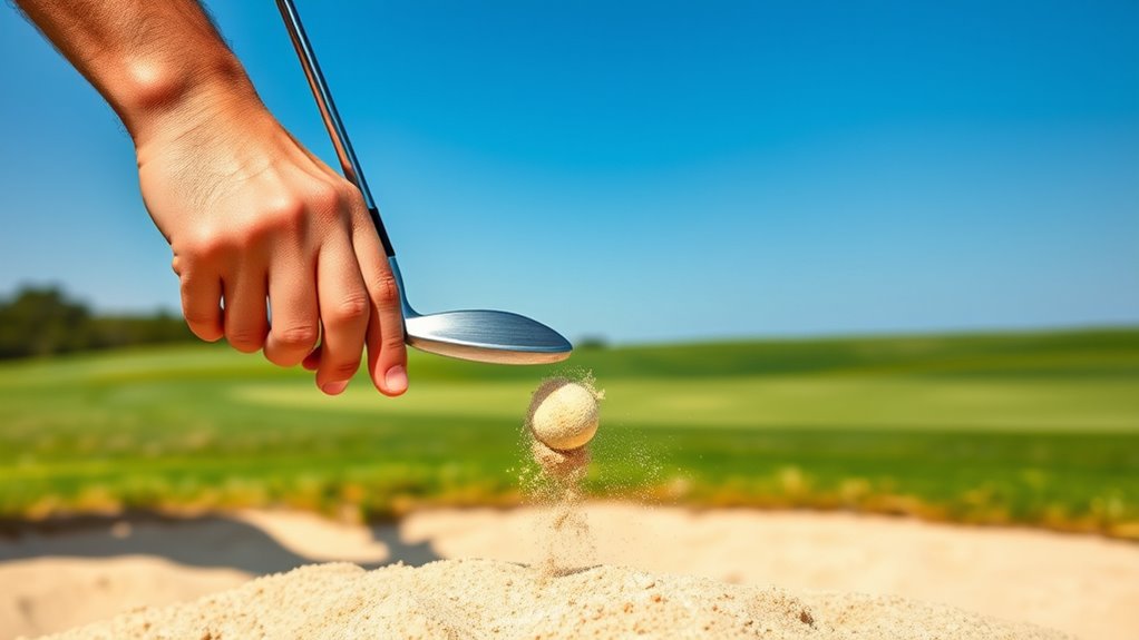sand shot practice builds confidence