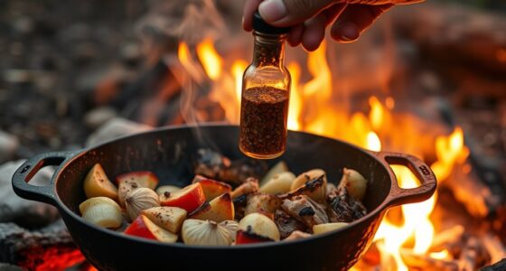 seasoning fixes poor campfire cooking
