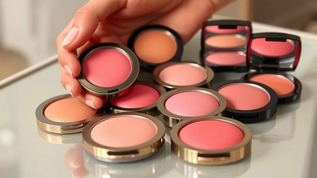 selecting perfect blush dupe