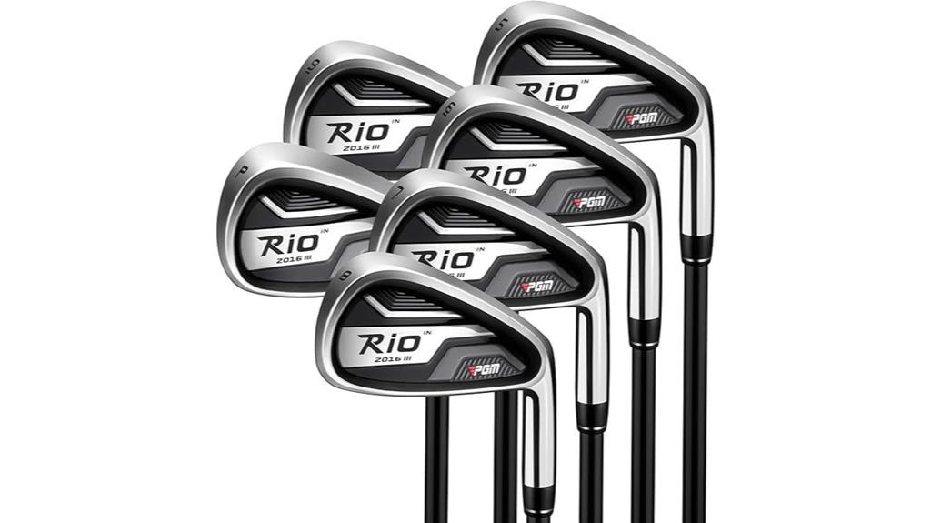 seven piece right handed golf set