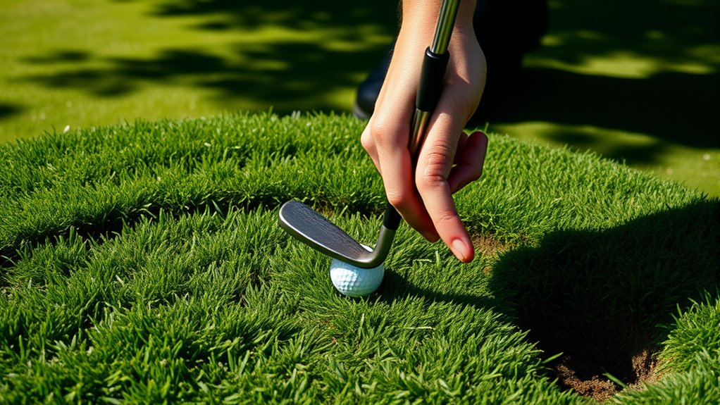 short precise chip shots