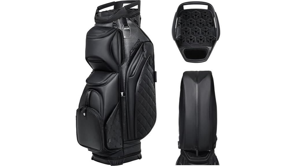 silent golf bag features