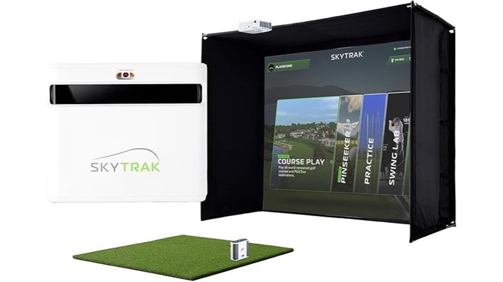 skytrak golf simulator kit
