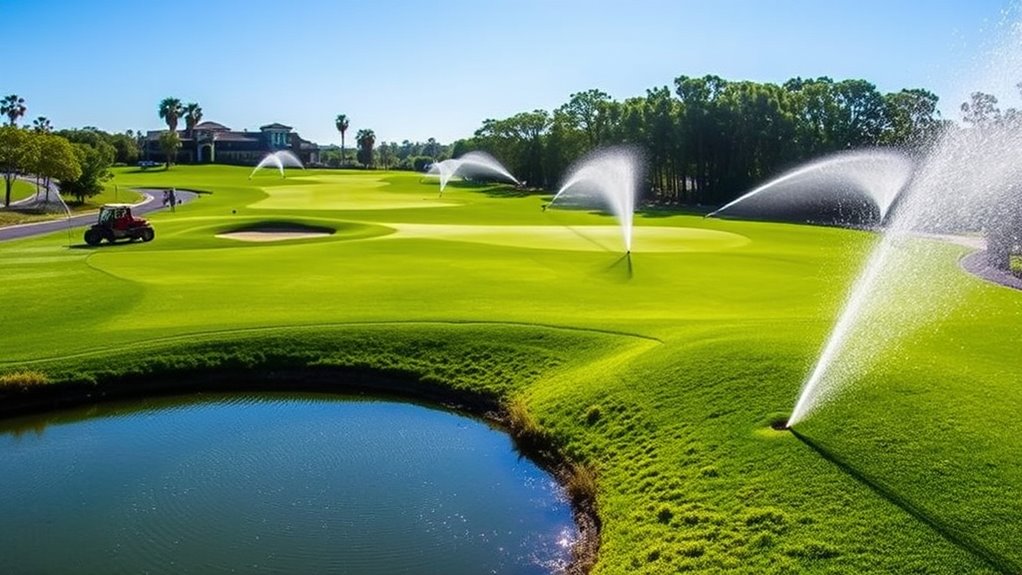 smart irrigation and water features