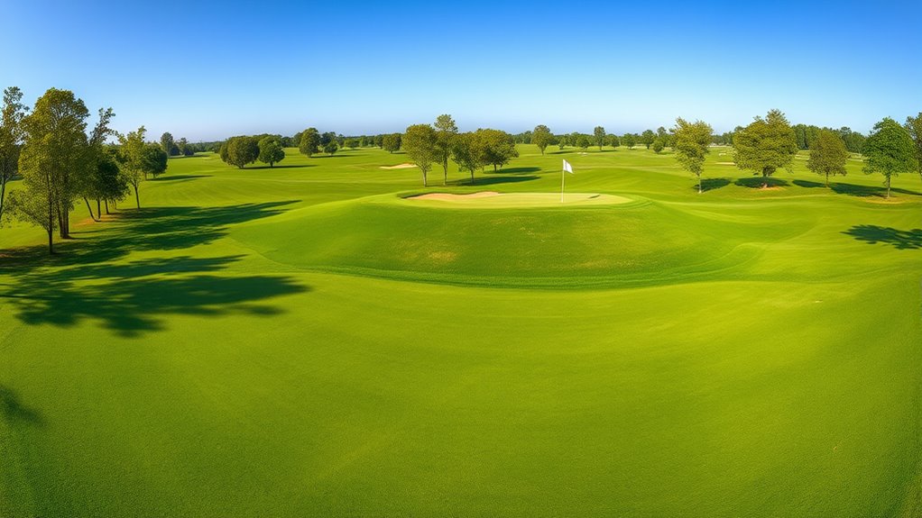 standard 18 hole course