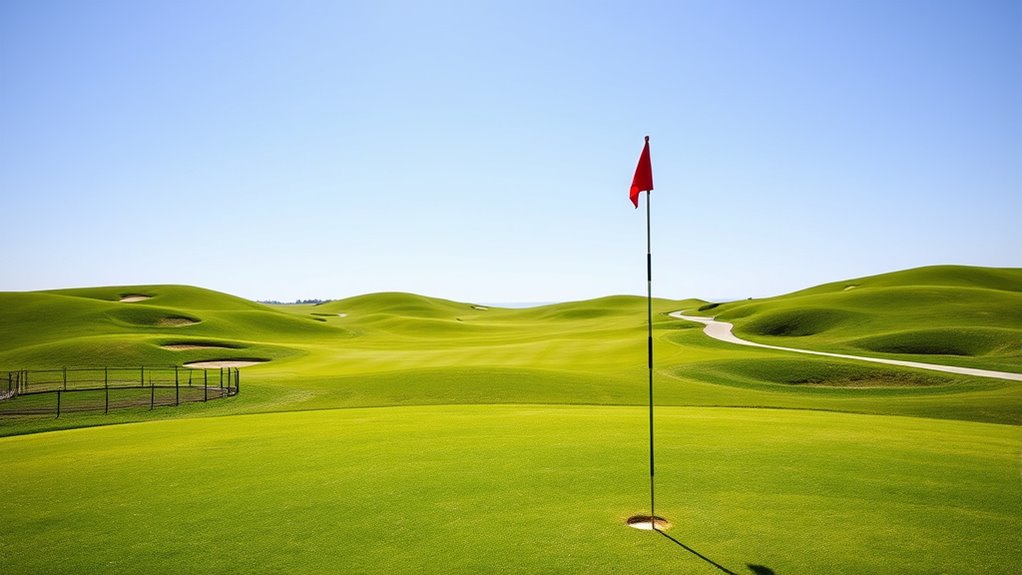 standardized 18 hole golf course