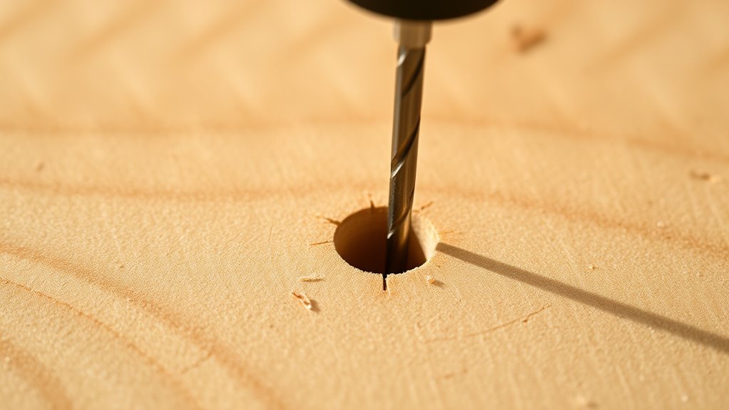 start with precise pilot holes