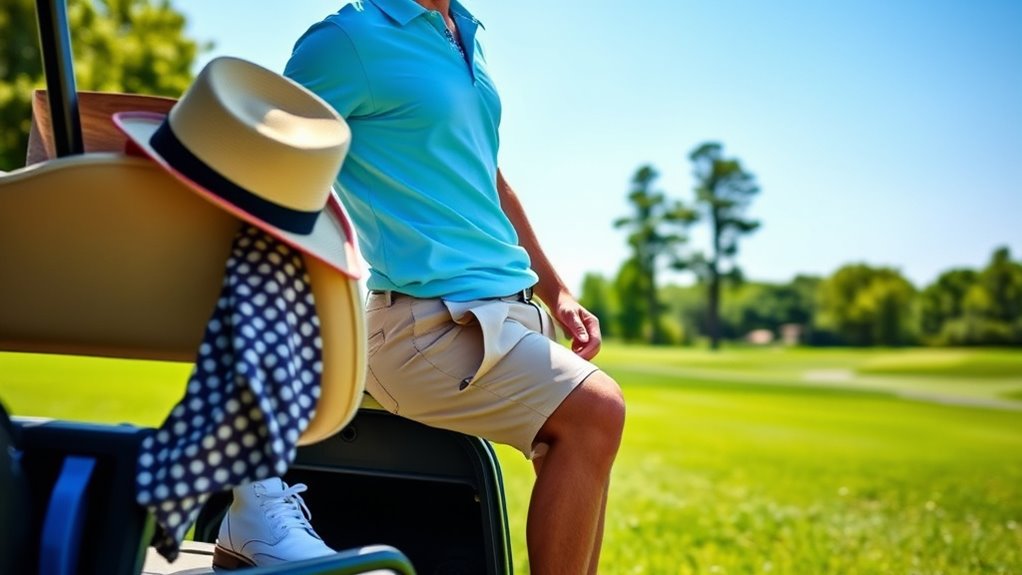 stylish functional golf attire
