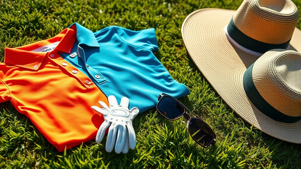 sun protection and breathable clothing