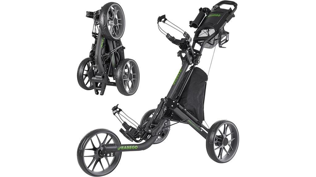 three wheel golf cart