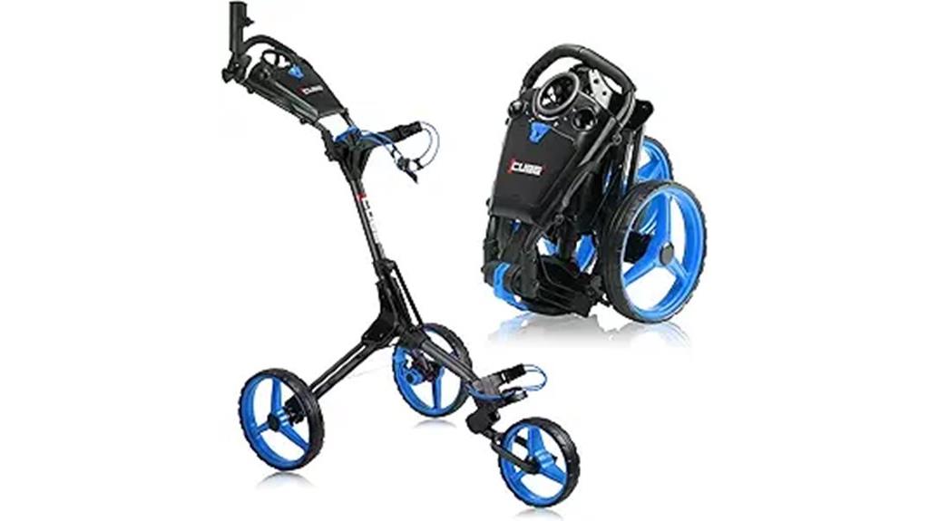 three wheel golf cart