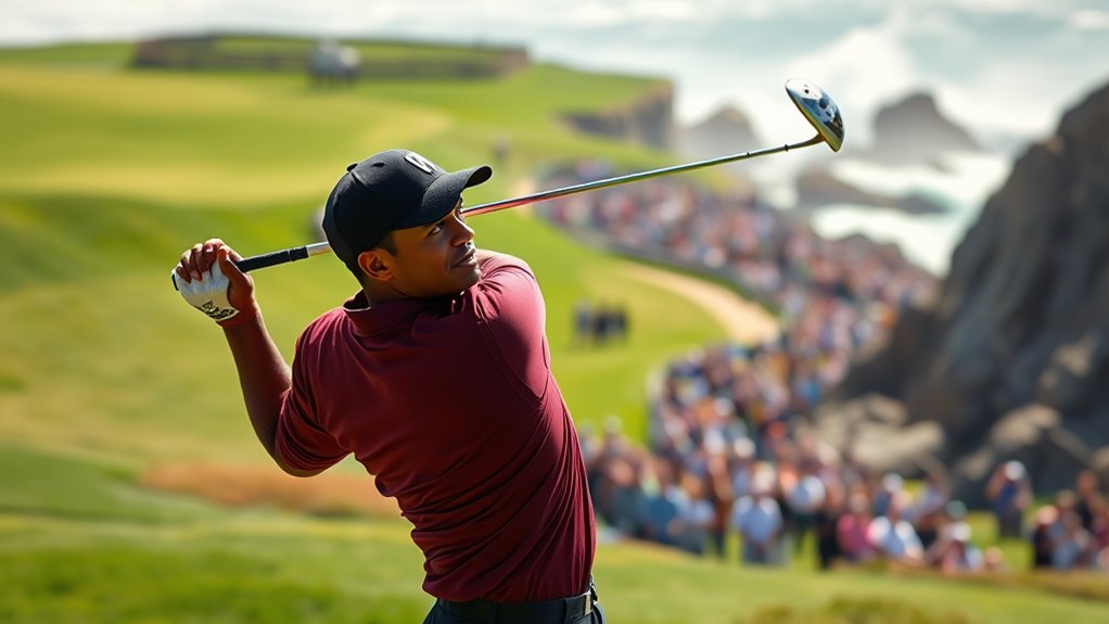 tiger woods dramatic final shot