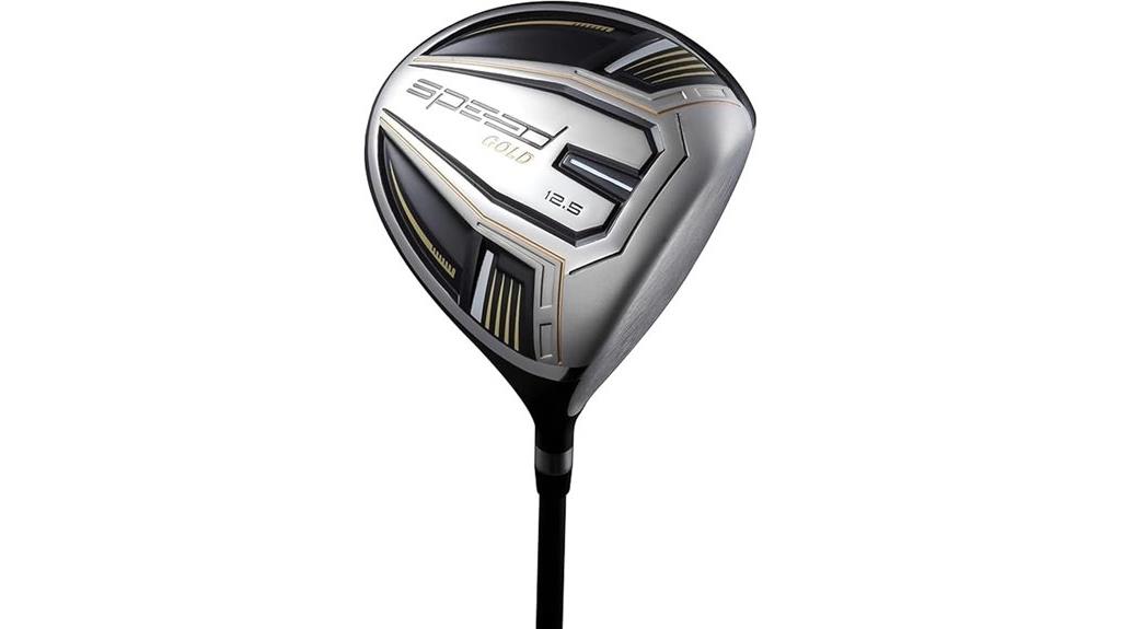 titanium driver with shaft