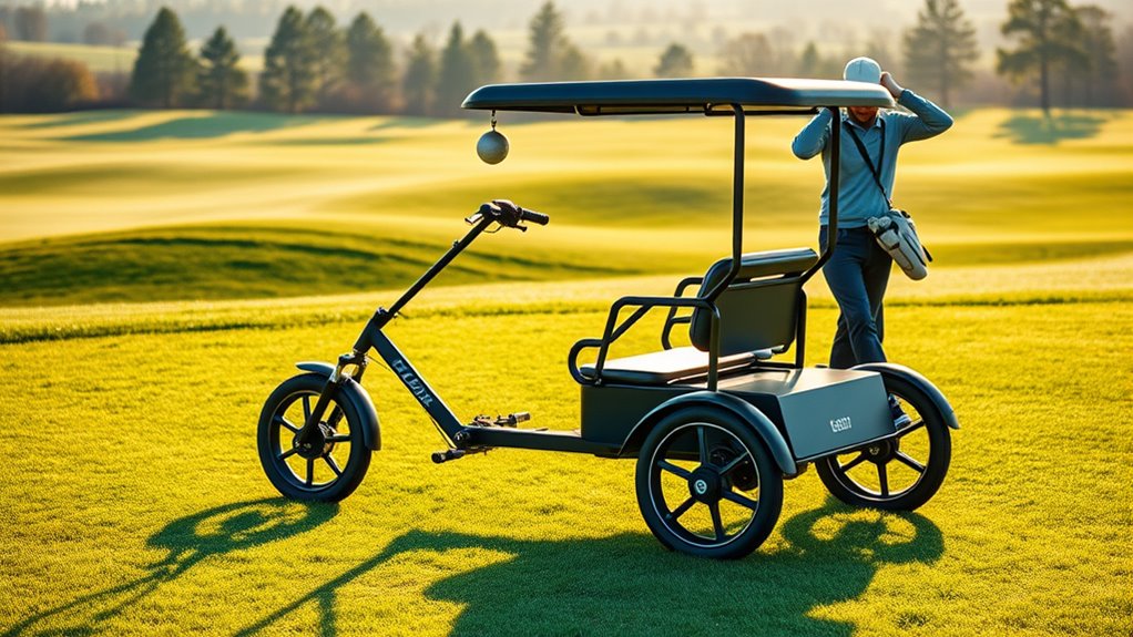 top 3 wheel golf carts