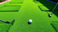 top artificial golf practice turf