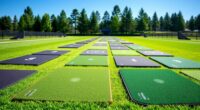 top commercial golf mats
