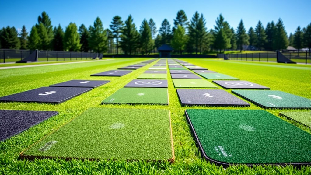 top commercial golf mats