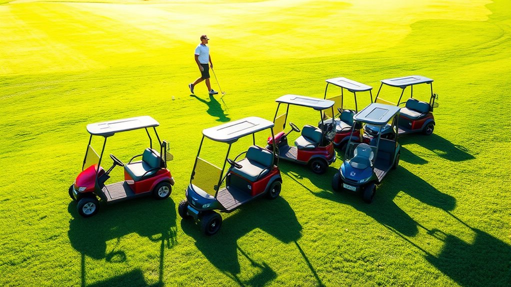 top electric golf carts