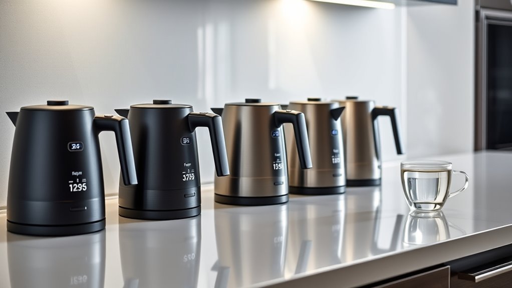 top electric kettles with temperature control