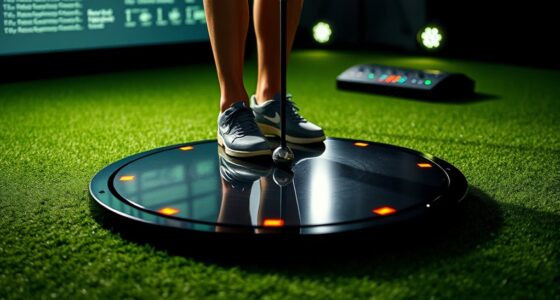 top golf swing pressure plates