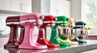 top kitchenaid mixer colors