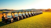 top motorized golf trolleys