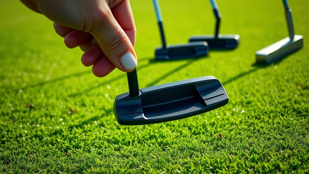 top putters for speedy greens