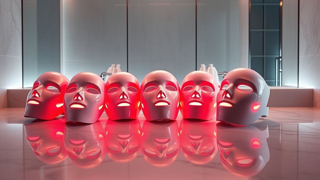 top red light masks