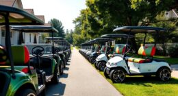 top stylish neighborhood golf carts