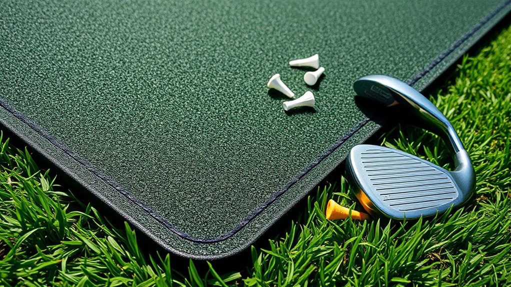 top thick golf mats