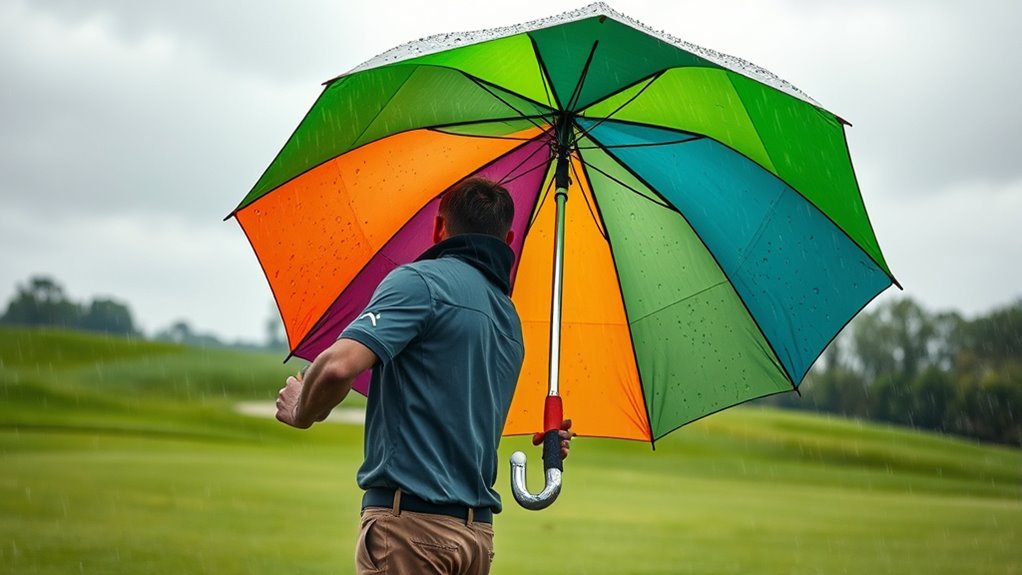 top tournament golf umbrellas