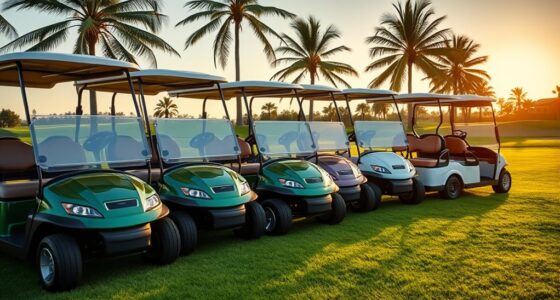 top two seat golf carts