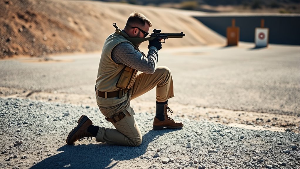 unconventional shooting stance techniques