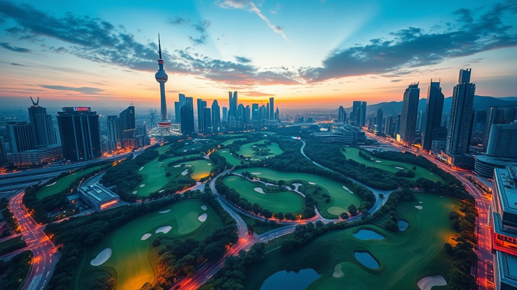 urban eco friendly golf courses