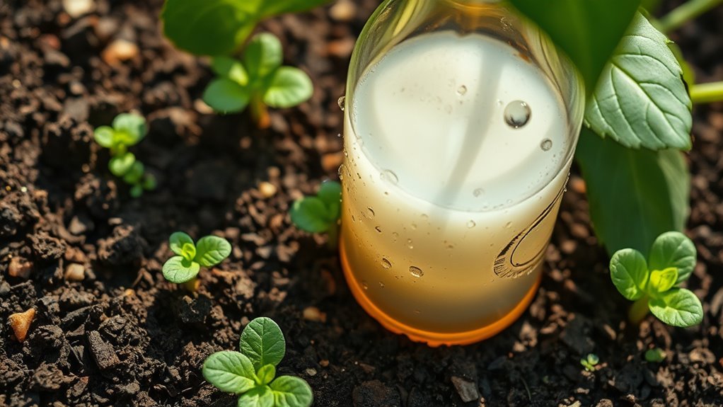 using vinegar to adjust soil ph