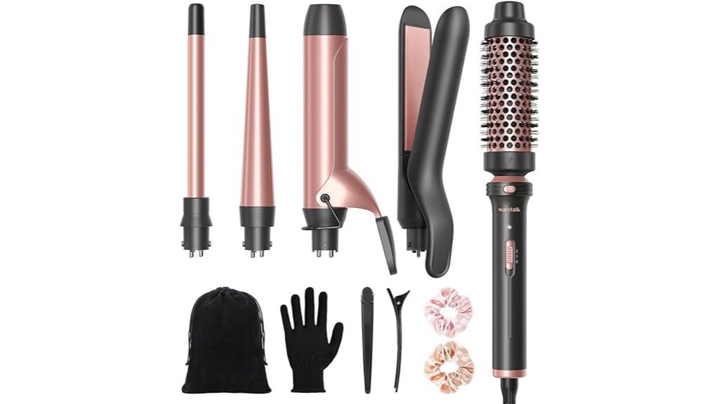 versatile 5 in 1 curling set
