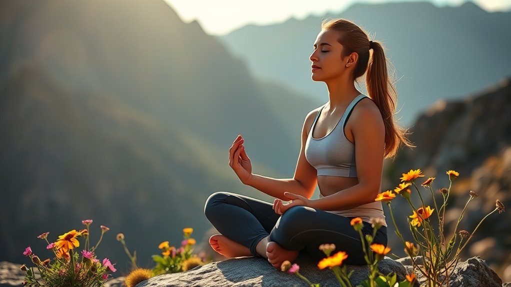 visualize confident calmness