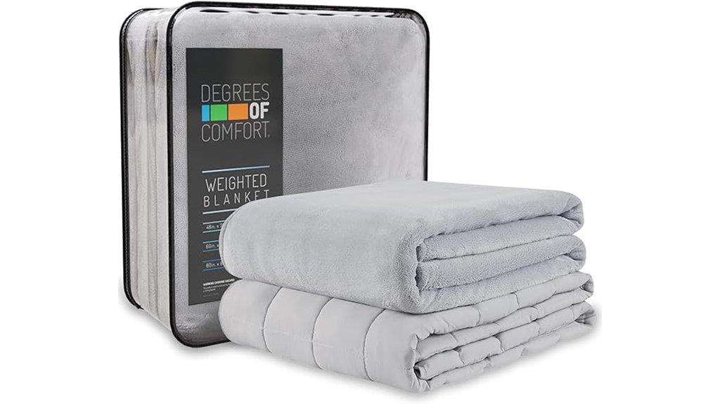 washable twin weighted blanket