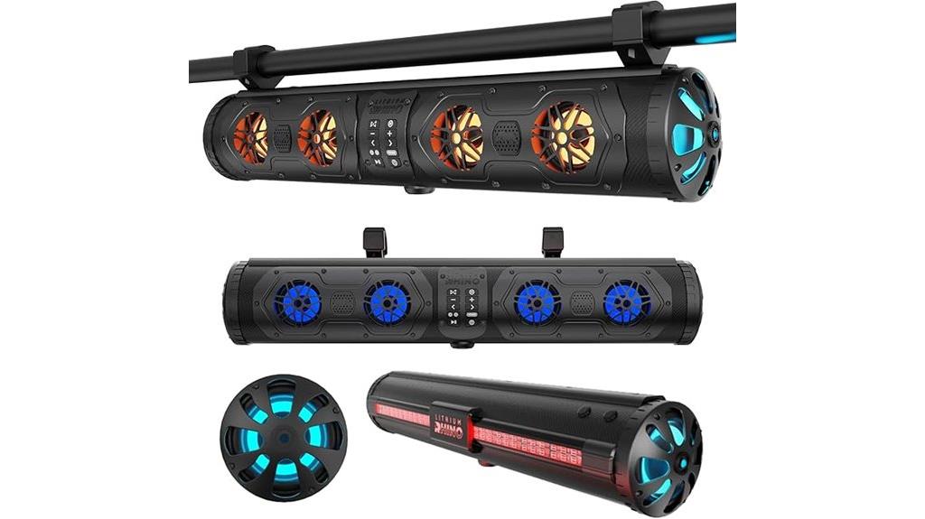 waterproof bluetooth sound system