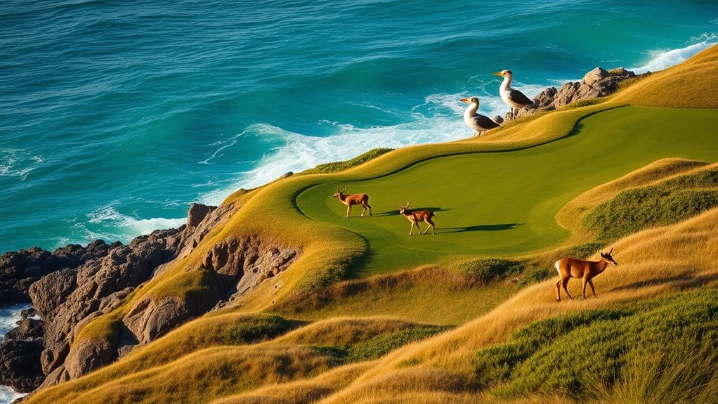 wildlife encounters at pebble beach