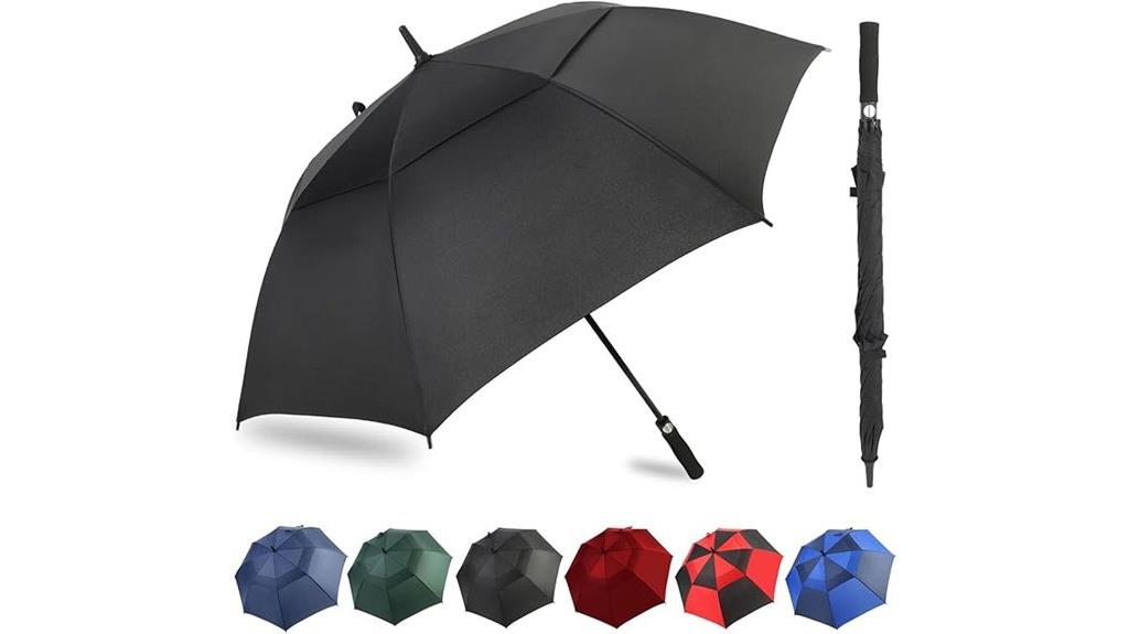 windproof waterproof golf umbrella