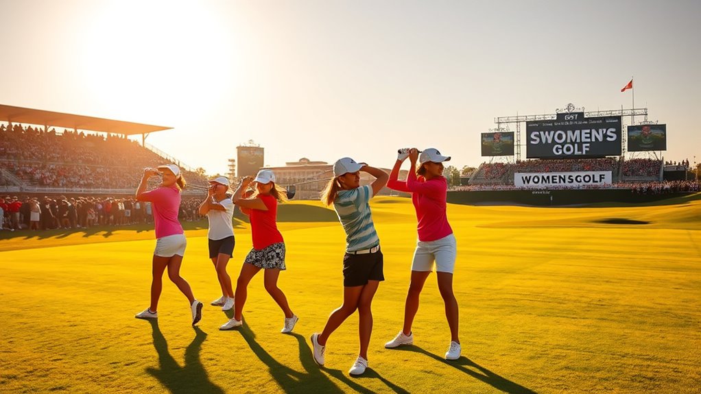 women s golf history development