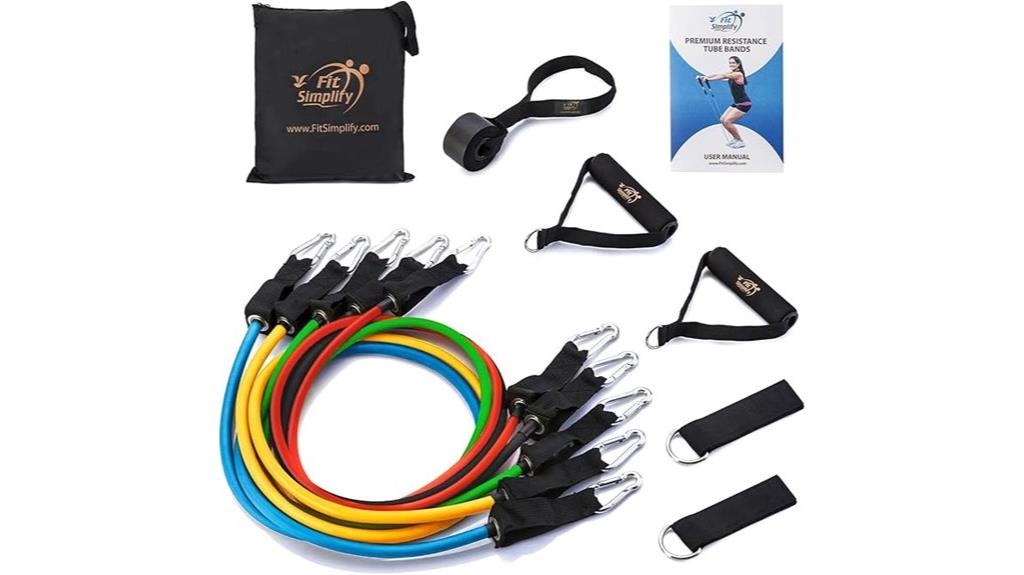 12 piece resistance band set