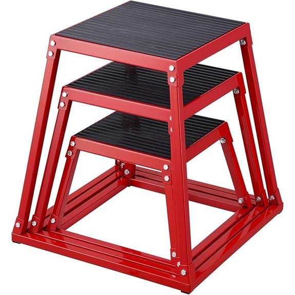 VEVOR 18-Inch Steel Plyometric Jump Box