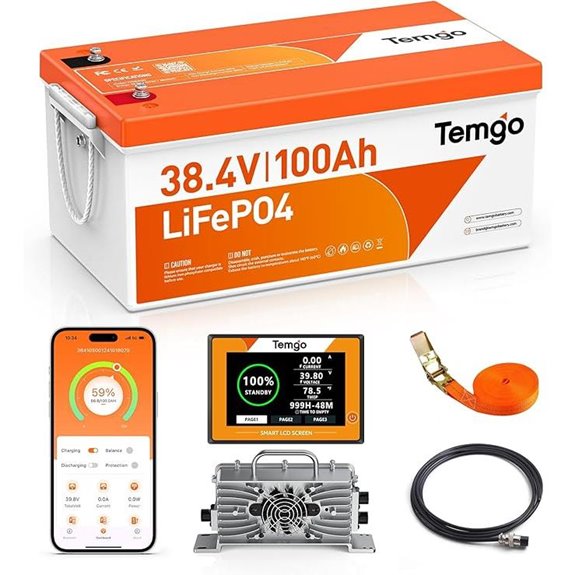 36v 100ah battery kit