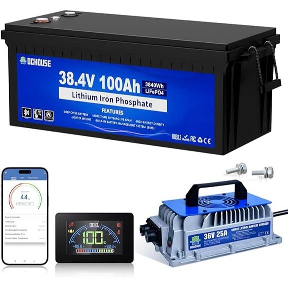 36v 100ah lithium battery