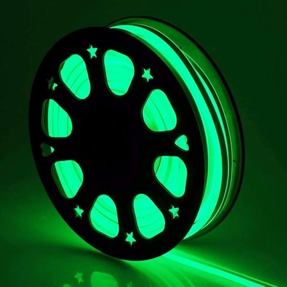 50ft waterproof green rope