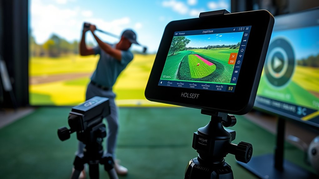 accurate portable golf monitor